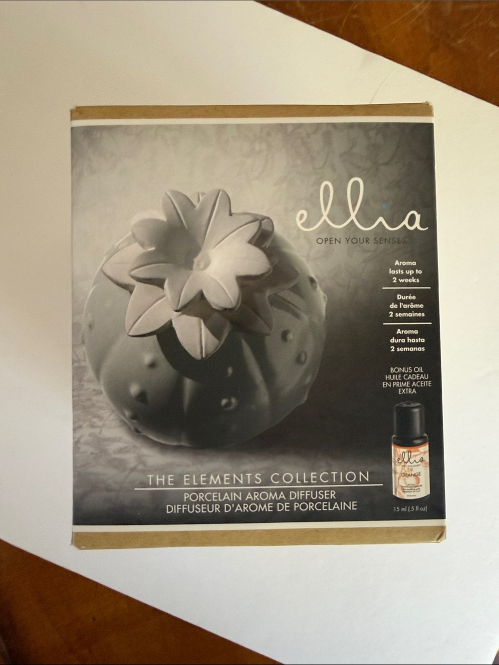 Homedics Porcelain Aroma Diffuser New without tags